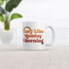 Crazy Dog T-Shirts Easy Like Monday Morning Mug Funny Sarcastic Work Coffee Cup-11oz - 2 of 4