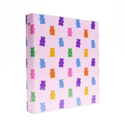 Continental Accessory Sweet Treat 1" 3 Paper Ring Binder Gummy Bear