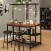 Kitchen Island with Storage - 3 of 4