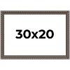 PosterPalooza | Ornate Black Picture Frame - UV Acrylic, Backing Board, Hanging Hardware Included - 2 of 4