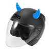 Unique Bargains Car Motorcycle Bull Horn Style Helmet Decoration Suction Cup 2 Pieces - 3 of 4