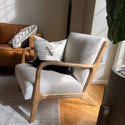 Project 62 esters wood best sale arm chair