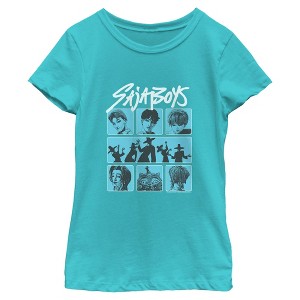 Girls KPop Demon Hunters Saja Boys Group T Shirt - 1 of 4