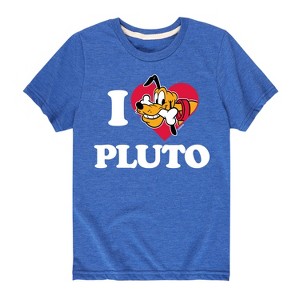 Boys' - Disney - I Love Pluto Short Sleeve Graphic T-Shirt - 1 of 4