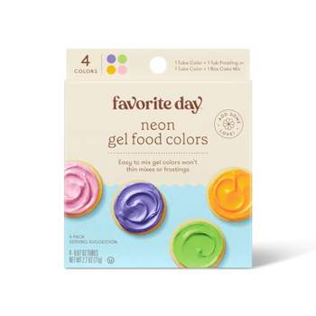 Gel Food Coloring Set  12 Count Pack of Gel Food Colors for