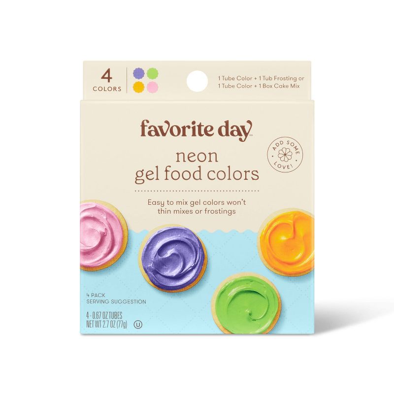 Neon Gel Food Coloring - Favorite Day&#8482;, 1 of 4