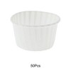 Unique Bargains Curled Rim Disposable Baking Cups Greaseproof Paper 2.56"x1.57" 50Pcs - 4 of 4