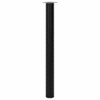 vidaXL Set of 2 Black Telescopic Table Legs Adjustable Height 710mm-1100mm - 2 of 4