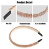 Unique Bargains Women's Faux Crystal Headband 0.59" Wide 1Pc - 3 of 4