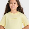Girls' Short Sleeve Relaxed Oversized Graphic T-Shirt - Cat & Jack™ - 2 of 4