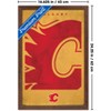 Trends International NHL Calgary Flames - Logo 25 Framed Wall Poster Prints - 3 of 4