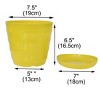 Unique Bargains Home Garden Office Round Shape Plastic Flower Pot - 2 of 4