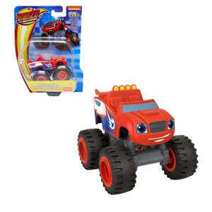 Fisher-Price Nickelodeon Blaze and the Monster Machines Diecast Vehicle, Mail Truck Blaze - 1 of 4