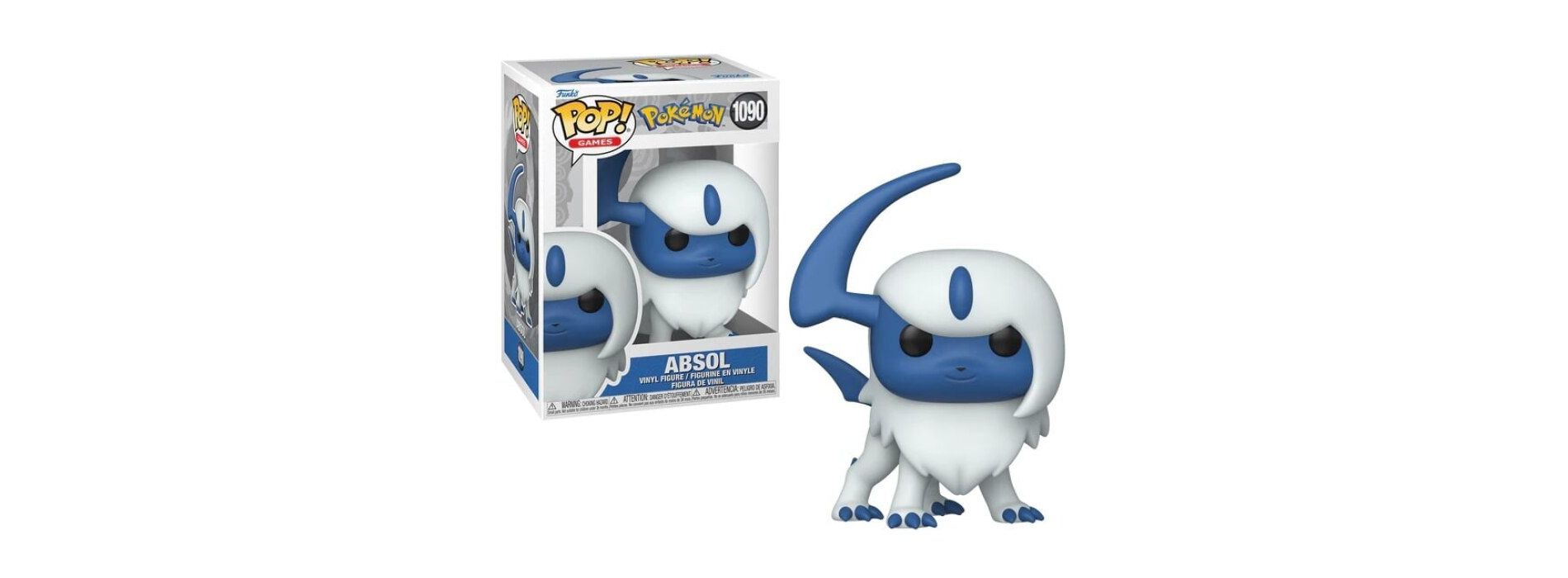 Funko Pop! Games: Pokemon - Absol - Vinyl Figure #1090 #86365