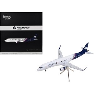 Embraer ERJ-190 Commercial Aircraft "Aeromexico Connect" (XA-IAC) White with Blue Tail 1/200 Diecast Model by GeminiJets - 1 of 4