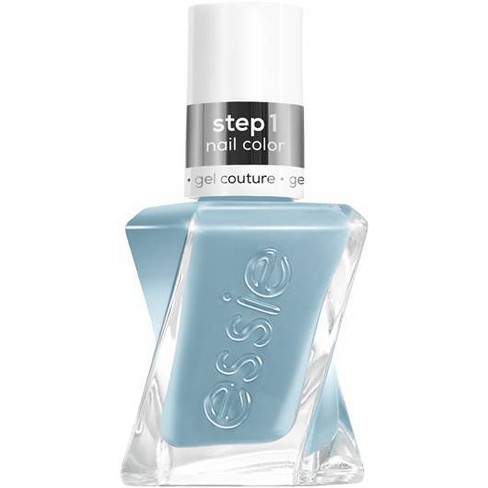 Essie Gel Couture Nail Polish - First View Blue - 0.46 Oz : Target