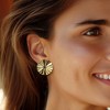 Ross-Simons Italian 18kt Gold Over Sterling Wavy Earrings - 2 of 3