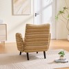 Hrinhom 30.3"W Accent Chair,Modern Reading Armchair with Storage Pocket - 2 of 4