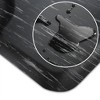 Saloniture Salon & Barber Shop Chair Anti-Fatigue Floor Mat - Black Semi Circle - 4 of 4