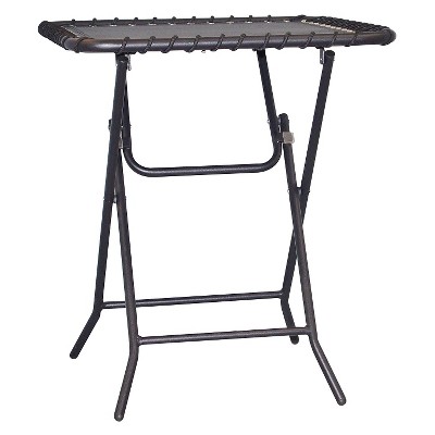 Caravan Patio Folding Table - Black