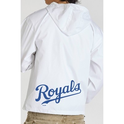 Мужские куртки MLB Kansas City Royals Men's Champion White Packable Jacket - S — фото 3