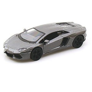 KiNSMART Lamborghini Aventador LP700-4 1:38 Scale 5" Die Cast Metal Model Super Car Toy (Grey) - 1 of 1