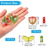 Unique Bargains Jewelry Making Craft Embellishments Tulip Flower Crystal Glass Beads - 2 of 4