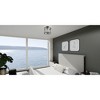 Quoizel Lighting Leiland 4 - Light Semi-Flush Mount in  Matte Black - 2 of 4