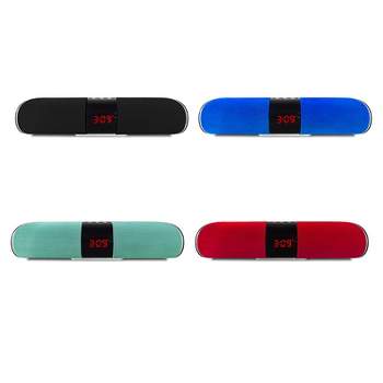 Link Bluetooth Soundbar Speaker with Clock Display - Great for Parties or Just Hanging Around the House - Makes A Great Gift