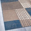 Luxe Weavers Modern Farmhouse Plaid Area Rug - 4 of 4