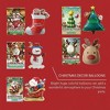 AEELLEEA Christmas Balloons Balloon Standing Santa Claus Reindeer Christmas Tree Event Atmosphere Decoration - 4 of 4