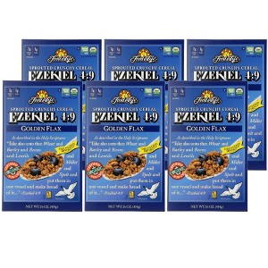 Food For Life Ezekiel 4:9 Golden Flax Sprouted Crunchy Cereal - Case of 6/16 oz - 1 of 4