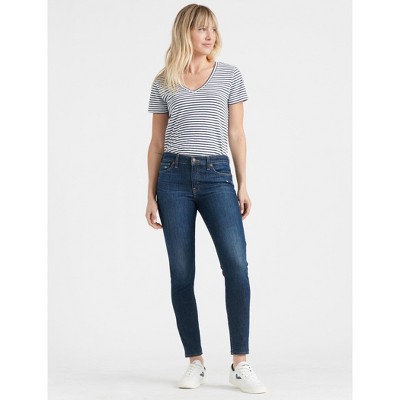 Lucky Brand Women's Mid Rise Ava Skinny Jean - Heather : Target