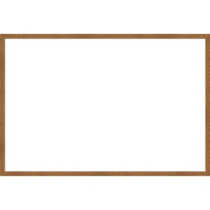 Amanti Art Carlisle Blonde Narrow Framed Dry Erase Magnetic Board - 1 of 4