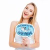 Big Dot of Happiness Funny Shark Zone - Jawsome Party or Birthday Party Photo Booth Props Kit - 10 Piece - 2 of 4