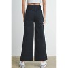 Women's Wide Leg Trouser Pants - Buttermelon - 4 of 4
