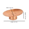 Copper Hudson Collection Soap Dish Holder - Nu Steel: Stainless Steel, Rustic Elegance, Spot Clean, Travel-Friendly - 2 of 4