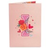 Paper Love 3D Pop Up Card - 2 of 4