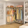 VIPEK Classic L6 Heavy Duty Clothes Rack L Shape Clothing Rack 5-Tier Wire Garment Rack Freestanding Closet, Max Load 850LBS - 3 of 4