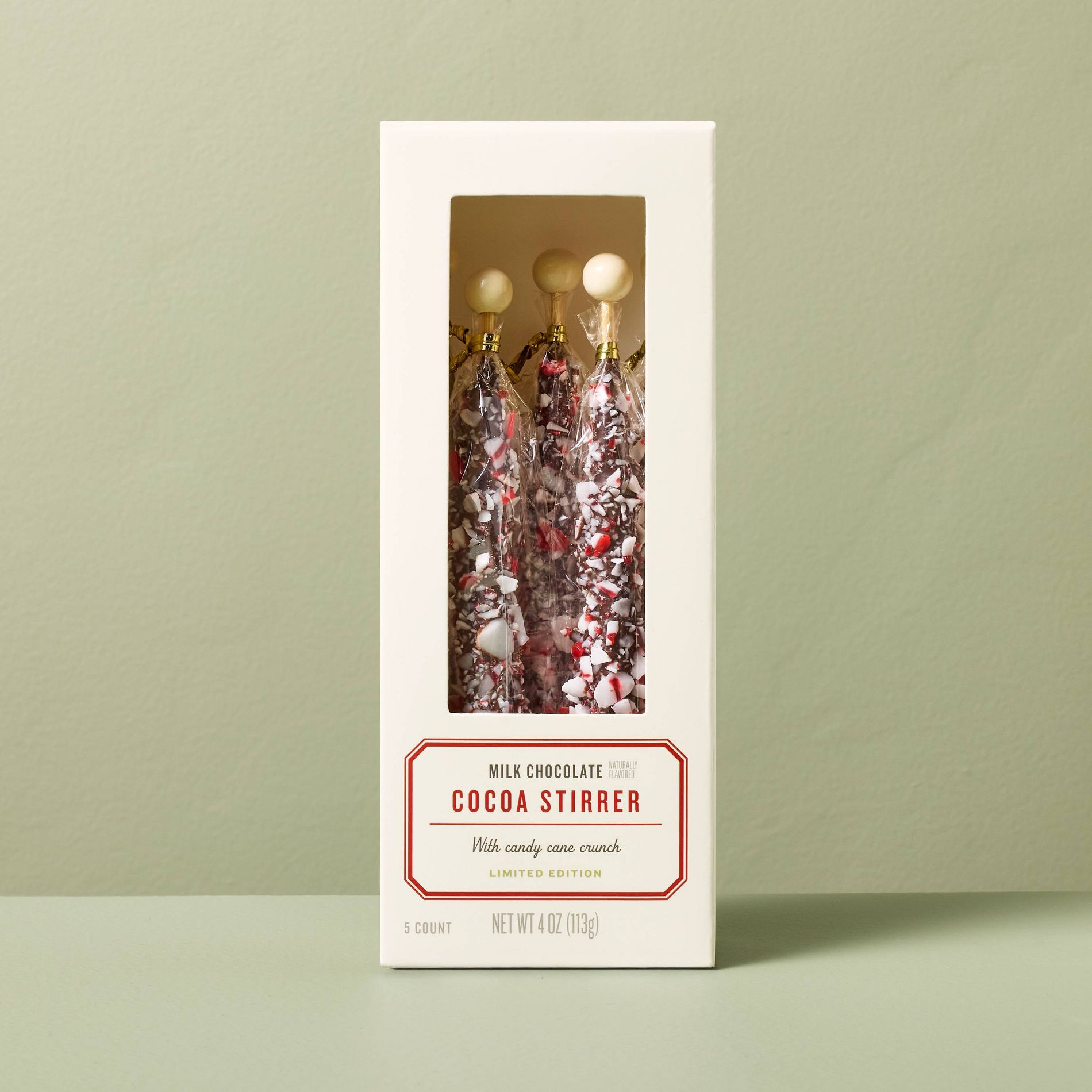 Christmas Milk Chocolate Peppermint Stirrers - 4oz - Hearth & Hand™ with Magnolia Table