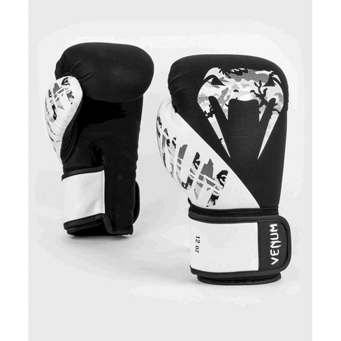 Venum Legacy Boxing Gloves - Black/White - 16oz