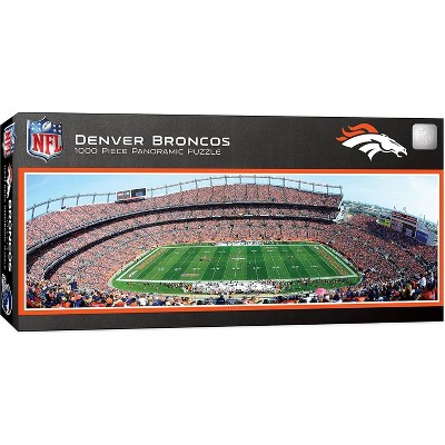 MasterPieces Inc Denver Broncos Stadium NFL 1000 Piece Panoramic Jigsaw Puzzle