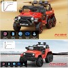 24V Electric Vehicle Battery Powered 6 EVA Wheels with Remote Control, 3 Adjustable Speeds - 4 of 4