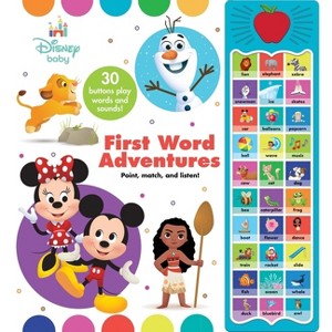 Disney Baby: First Word Adventures Sound Book - by  Pi Kids (Mixed Media Product) - 1 of 1