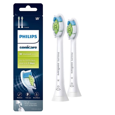 Philips Sonicare DiamondClean Replacement Electric Toothbrush Head -  HX6062/65 - White - 2ct