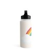 Avenie Vintage Rainbow With Clouds 32 Oz Water Bottle With Straw Lid -  Society6 : Target