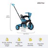 smarTrike Breeze Multi Stage Toddler Tricycle for Ages 15 to 36 Months with 2 Stage Training Wheels and Adjustable Handle - 4 of 4