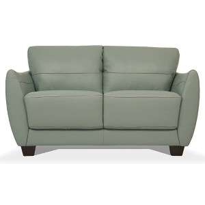 Acme Furniture 57" Valeria Sofa Watery Leather: No Assembly, Wood Frame, Foam Cushions, Seats Four - 1 of 4