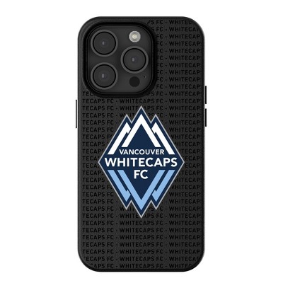 Keyscaper MLS Western Conference Teams Text Backdrop MagSafe Compatible Cell Phone Case for Apple iPhone