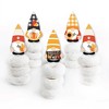 Big Dot of Happiness Fall Gnomes - Dessert Cupcake Toppers - Autumn Harvest Party Clear Treat Picks - Set of 24 - 2 of 4